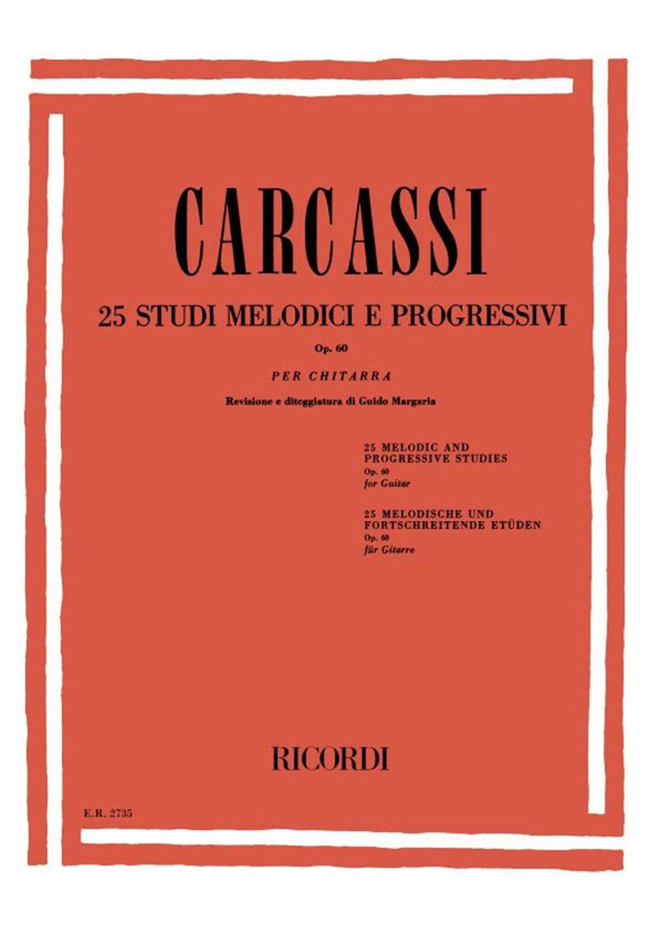 25 Studi Melodici E Progressivi Op. 60